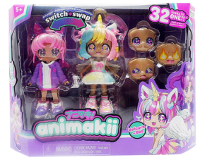 Animakii Switch + Swap Doll Set