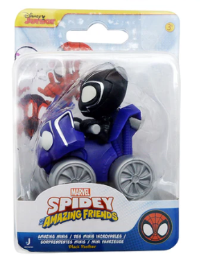 Disney Junior Marvel SAF Black Panther Amazing Mini Action Figure
