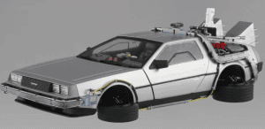 Aoshima 1/24 Back To The Future Part II Time Machine Model Kit